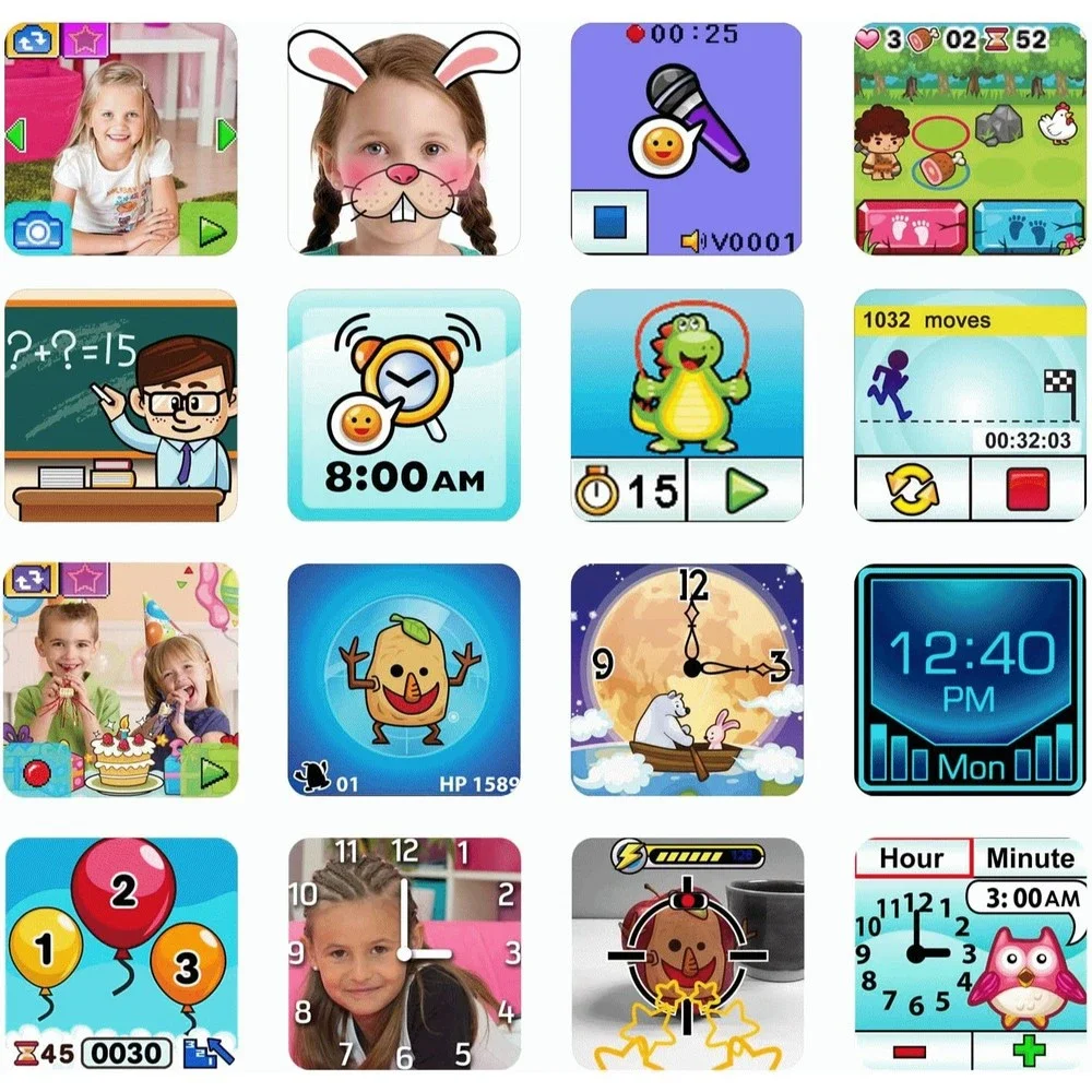 VTech KidiZoom Smartwatch DX2 Purple Smart Watch for Kids Camera Video Games NEW